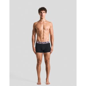 Bershka 3-Pack Boxershorts Met Brede Tailleband Heren L Roos