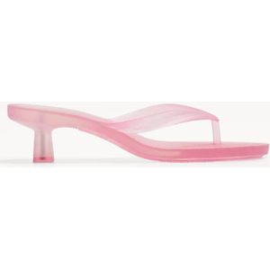 Bershka Jelly Sandalen Met Hak Dames 40 Roos