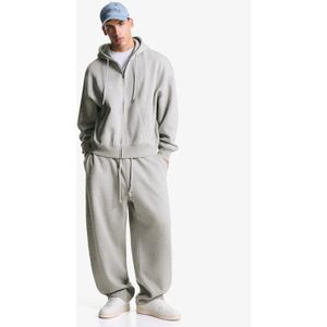 Bershka Balloon Fit Broek Heren Xs Grijs