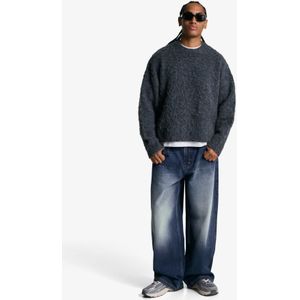 Bershka Skate Jeans Heren 38 Blauw