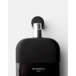 Bershka Metropolis Deep 100 Ml Heren Zwart