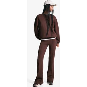 Bershka Oversized Zachte Modalmix Sweater Dames M Bruin