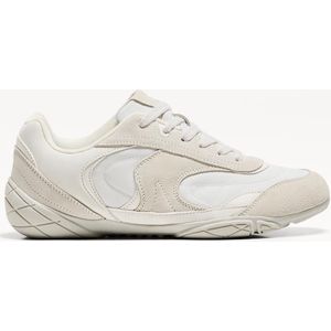 Bershka Sneakers Met Dunne Zool Dames 39 Wit