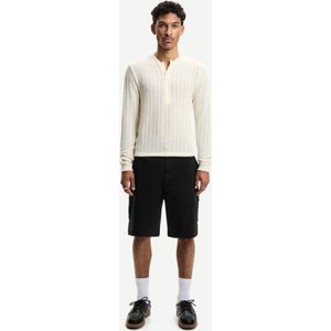 Bershka Cargobermuda Heren 34 Zwart