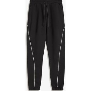 Bershka Sweatstof Joggingbroek Heren Xl Zwart