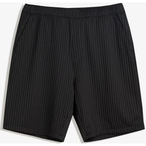 Bershka Skater Short Met Plooien Heren S Zwart