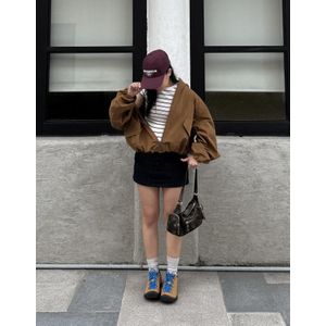 Bershka Capuchonjack Dames S Kameel