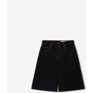 Bershka Bermuda Jorts Dames 38 Zwart