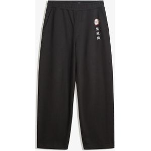 Bershka Demon Slayer Skaterbroek Heren S Zwart