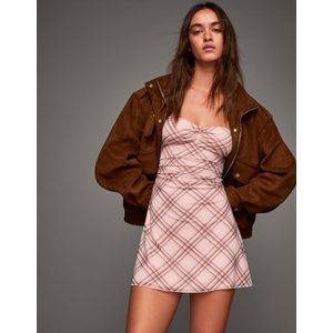 Bershka Jurk Met Print En Bandjes Dames S Roos