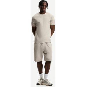 Bershka Bermuda Met Structuur Heren Xs Kameel