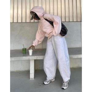 Bershka Trui Met Capuchon En Print Dames S Roos