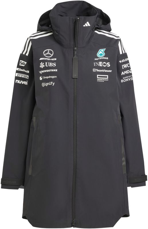 Regenjacke für Damen adidas Mercedes - AMG Petronas Formula One Team Myshelter