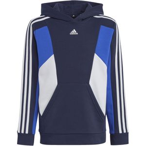 Kinder-Kapuzenpullover adidas Colorblock 3-Stripes