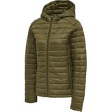 Daunenjacke mit Kapuze, Damen Hummel Red