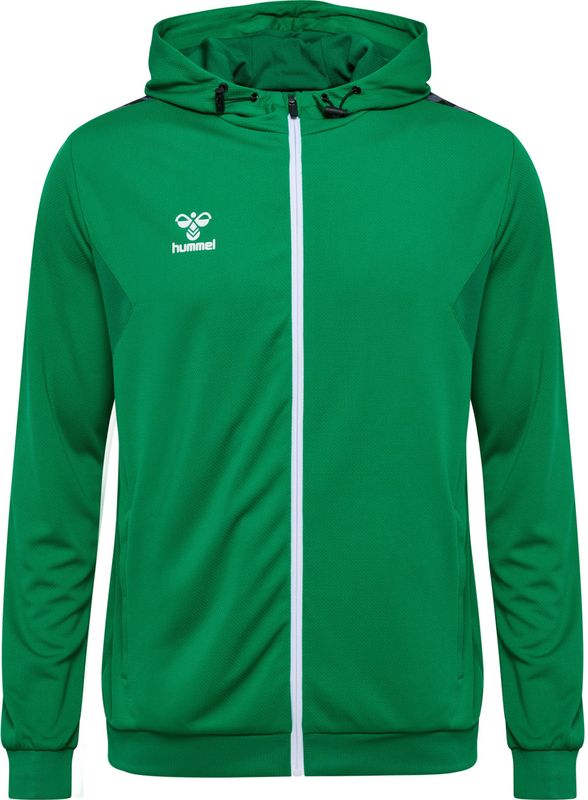 Sweatjacke mit Kapuze und Reißverschluss aus Polyester Hummel Authentic