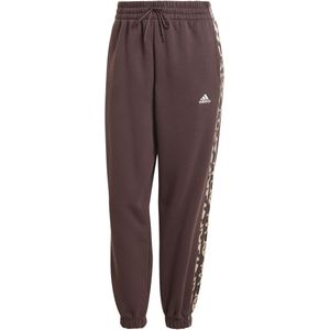 Jogginghose 7/8 mit Animal-Print, Damen adidas Essentials 3-Stripes