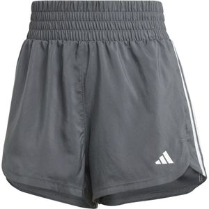 Trainingsshorts mit hoher Taille, Damen adidas Pacer Pacer 3 Stripes Woven