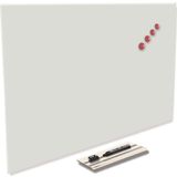 Premium Glassboard verborgen ophang - 120x150 cm - Wit - Smit Visual