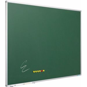 Groen Softline krijtbord 120x300cm - Smit Visual