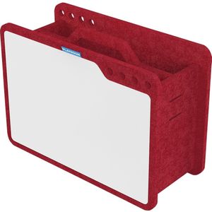 PLAYBOARD whiteboard toolbox - 42 x 28 x 18 cm - Rood - Legamaster