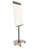 Rocada Natural flipover verrijdbaar - Magnetisch whiteboard oppervlak -