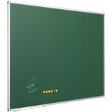 Groen Softline krijtbord 100x150cm - Smit Visual