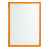 Magnetische documenthouder A5 oranje - 5 Stuks - Smit Visual