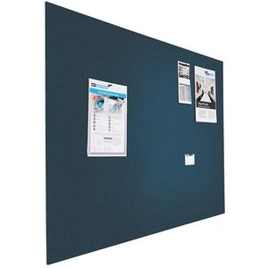 Prikbord bulletin - Zwevend - 60x90 cm  - Blauw - Smit Visual