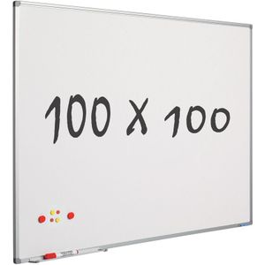 Whiteboard 100x100 cm - Magnetisch - Smit Visual