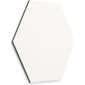 Chameleon frameless whiteboard - Zeshoek - Wit - 98 cm - Smit Visual