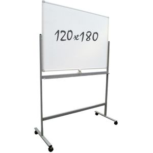 Whiteboard Verrijdbaar - Dubbelzijdig - Magnetisch - 120x180 cm - IVOL