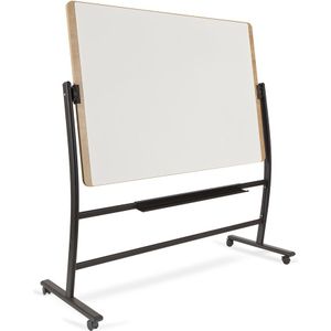 Rocada Natural verrijdbaar whiteboard - Magnetisch - 100 x 150 cm -