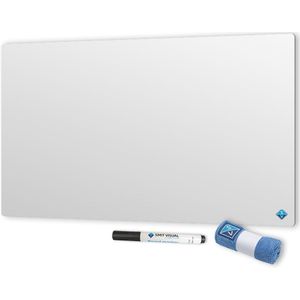 Emaille whiteboard zonder rand - 100x200 cm - Smit Visual