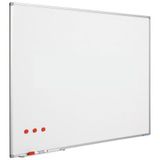Mat Whiteboard 120x300 cm - Magnetisch / Emaille - Smit Visual