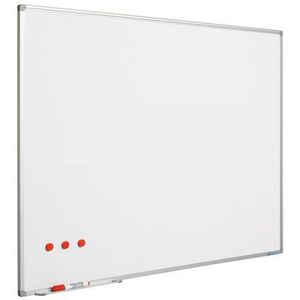 Mat Whiteboard 120x300 cm - Magnetisch / Emaille - Smit Visual