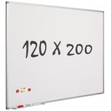 Whiteboard 120x200 cm - Magnetisch - Smit Visual