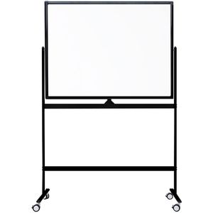 Verrijdbaar whiteboard - Dubbelzijdig en magnetisch - 90x120 cm - Zwar - IVOL
