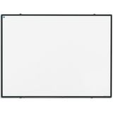 Whiteboard emaille - Softline profiel zwart - 60x90 cm - Smit Visual