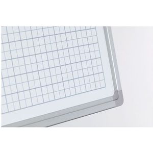 Whiteboard met ruitmotief 2x2- 60x90 cm - Smit Visual