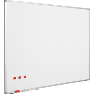 Mat Whiteboard 120x192 cm - Magnetisch / Emaille - 16:10 - Smit Visual
