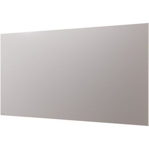 Frameless glassboard - rechte hoeken - 100x200 cm - Warm Grey - Legamaster