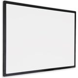 Whiteboard met zwart frame - Magnetisch - 45x60 cm - IVOL