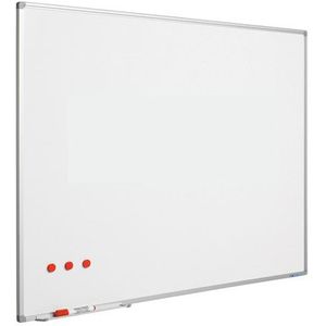 Mat Whiteboard 120x200 cm - Magnetisch / Emaille - Smit Visual