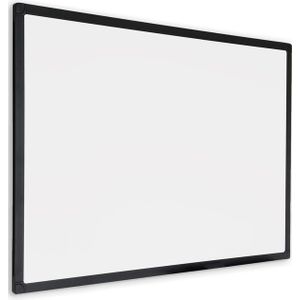 Whiteboard met zwart frame - Magnetisch - 60x90 cm - IVOL