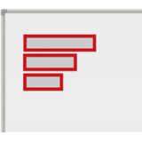 Magnetische Header A4 - Rood - 5 stuks - Smit Visual
