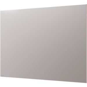 Frameless glassboard - rechte hoeken - 90x120 cm - Warm Grey - Legamaster