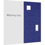 Whiteboard / prikbord pakket 200x200 cm - 1 whiteboard + 2 akoestische - IVOL