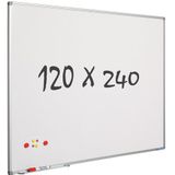 Whiteboard 120x240 cm - Magnetisch - Smit Visual