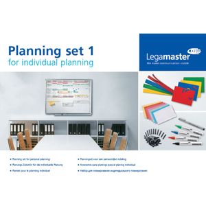 Planningset 1 - set voor persoonlijke indeling van whiteboards en plan -